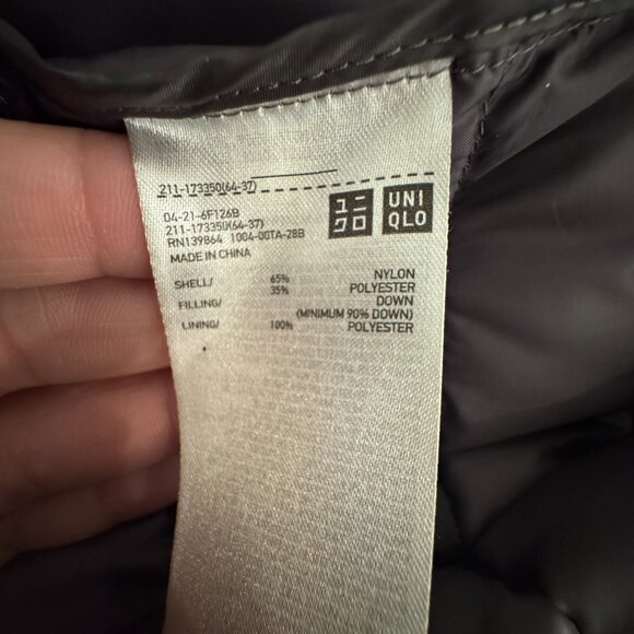 Uniqlo Ultra Light Down Jacket – Metallic Gray – Women’s Medium - Picture 6 of 6